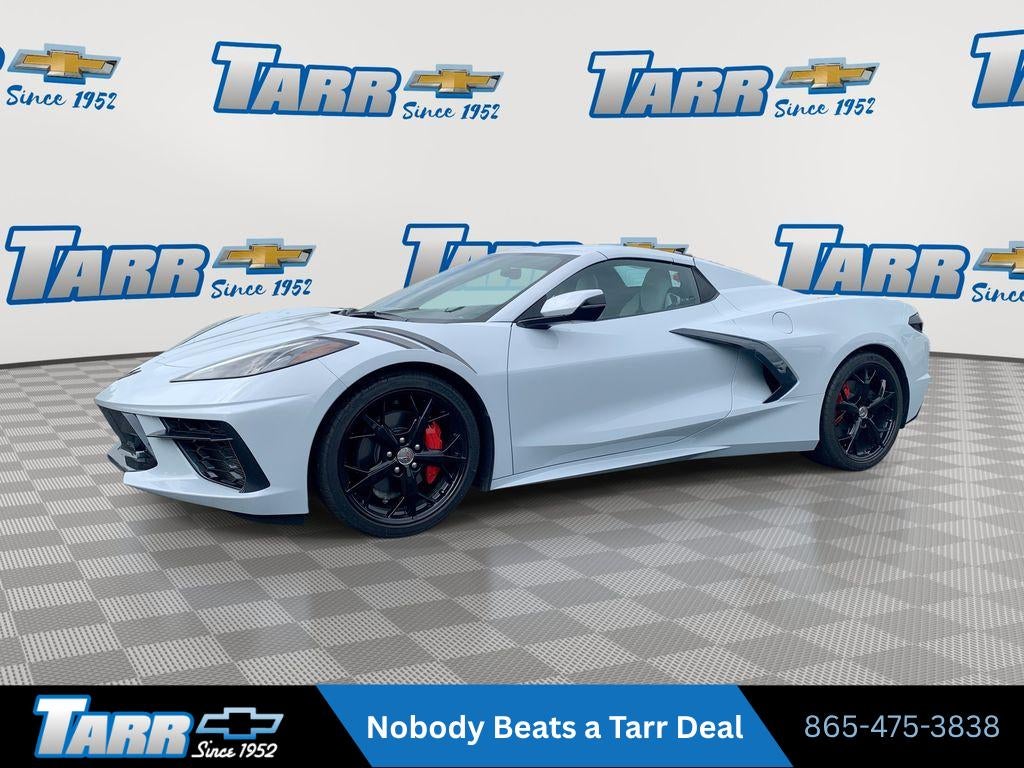 2021 Chevrolet Corvette Stingray 2LT in Ceramic Matrix Gray Metallic — front three-quarter view
