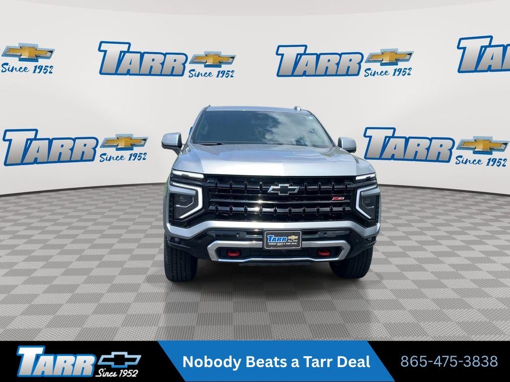 2025 Chevrolet Suburban — rear three-quarter view