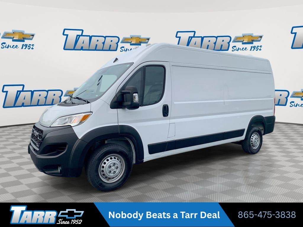 2025 RAM ProMaster Cargo Van Tradesman in Bright White Cl — front three-quarter view