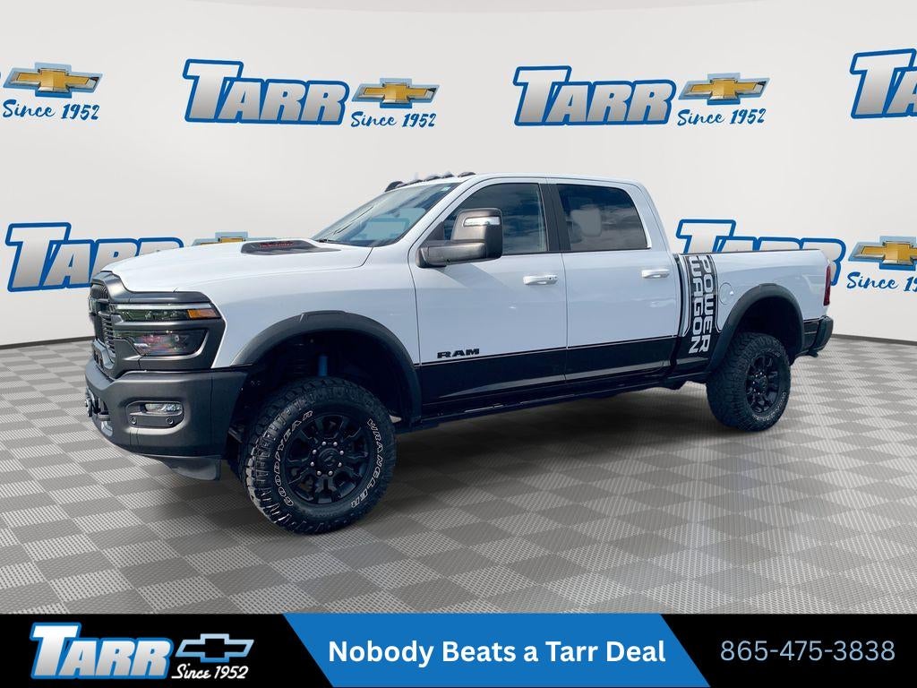 2025 RAM 2500 Power Wagon in Bright White Cl — front three-quarter view