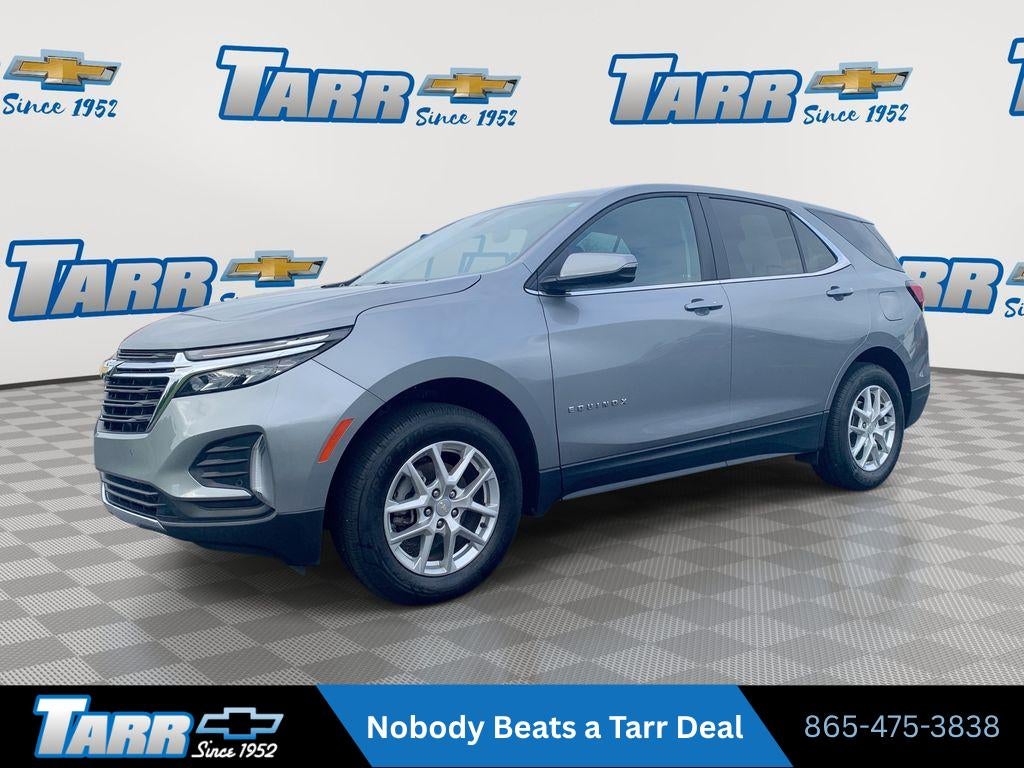 2023 Chevrolet Equinox LT in Sterling Gray Metallic — front three-quarter view